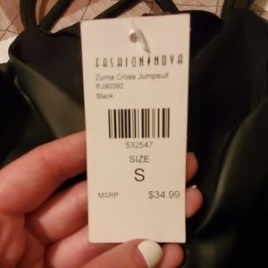 Zuma cross Jumpsuit Black SM